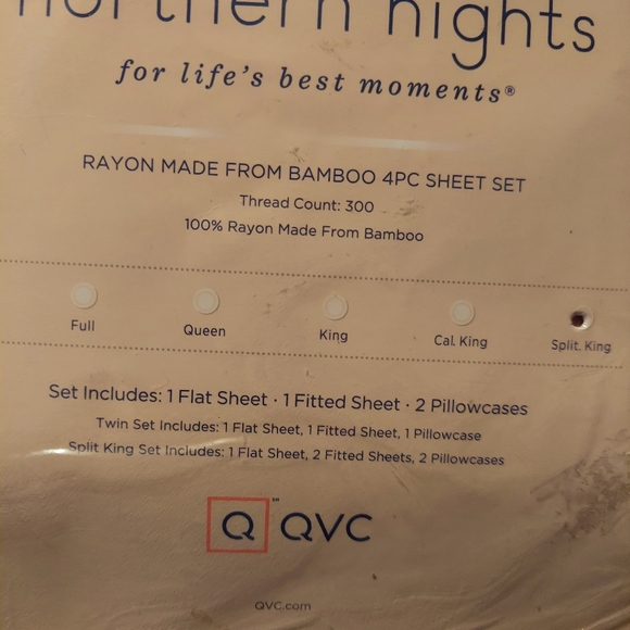 COPY - NEW NORTHERN NIGHTS KING SPLIT SHEETS - Picture 2 of 4